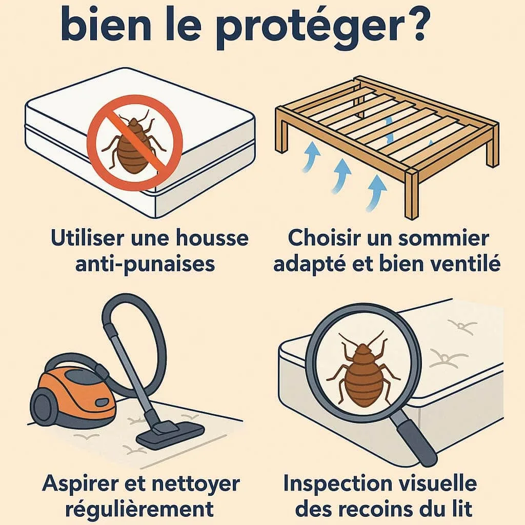 punaises et matelas